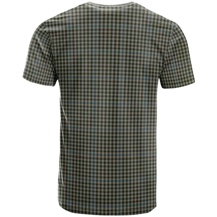 Scottish Haig Check Clan Tartan T-Shirt Back Side Tartan Plaid