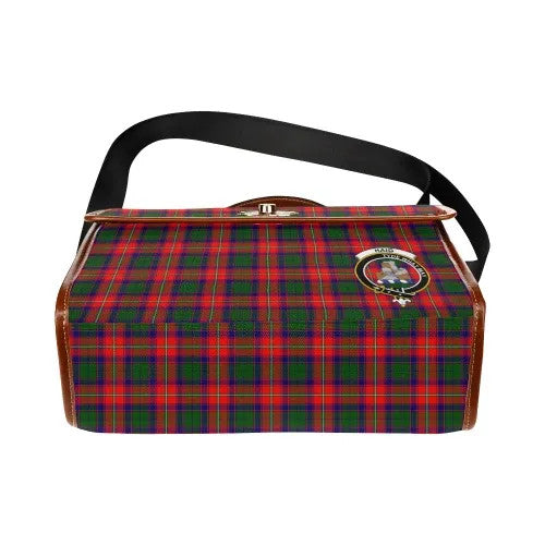 Scottish Haig Clan Crest Tartan Waterproof Canvas Bag Tartan Plaid 5
