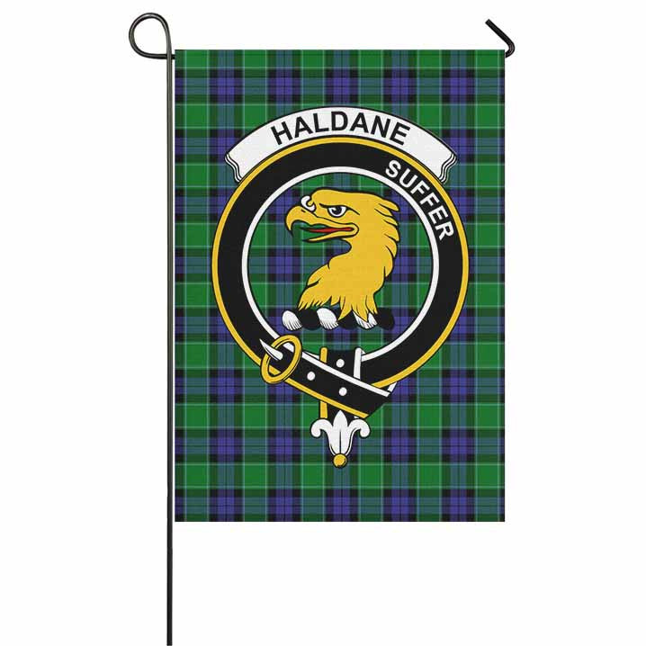 Scottish Haldane Clan Crest Tartan Garden Flag Tartan Plaid 1