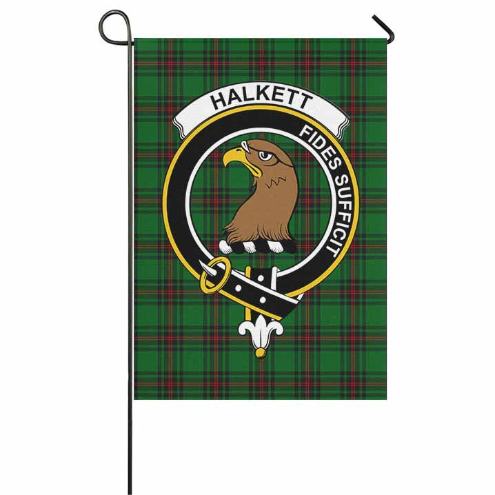 Scottish Halkett Clan Crest Tartan Garden Flag Tartan Plaid 1