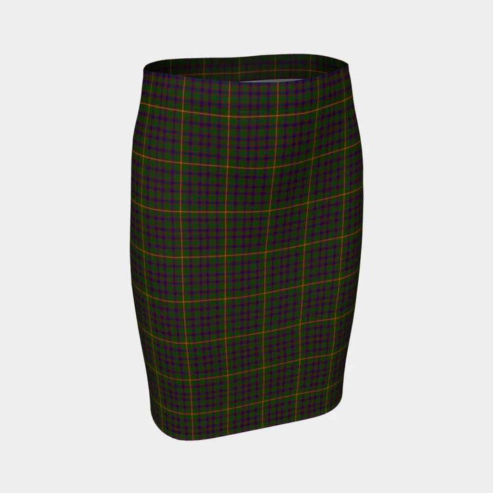 Scottish Hall Clan Tartan Fitted Skirt Tartan Plaid 1