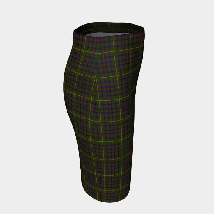 Scottish Hall Clan Tartan Fitted Skirt Tartan Plaid 3