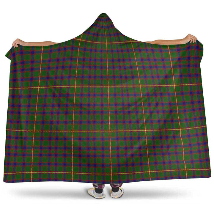 Scottish Hall Clan Tartan Hooded Blanket Tartan Plaid 1