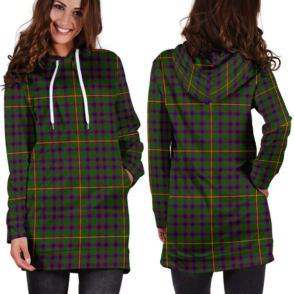 Scottish Hall Clan Tartan Hoodie Dress