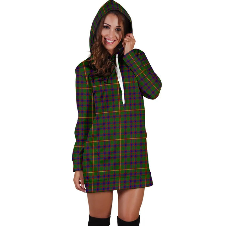Scottish Hall Clan Tartan Hoodie Dress