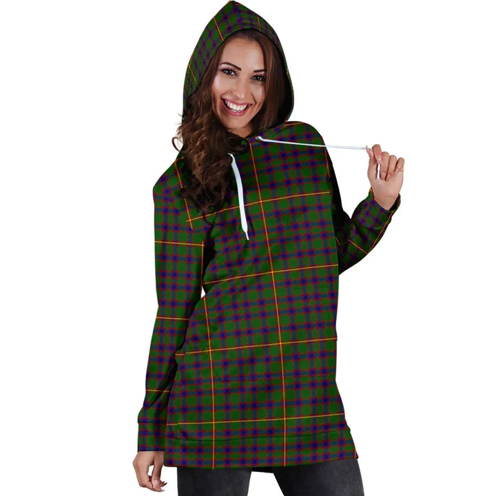 Scottish Hall Clan Tartan Hoodie Dress