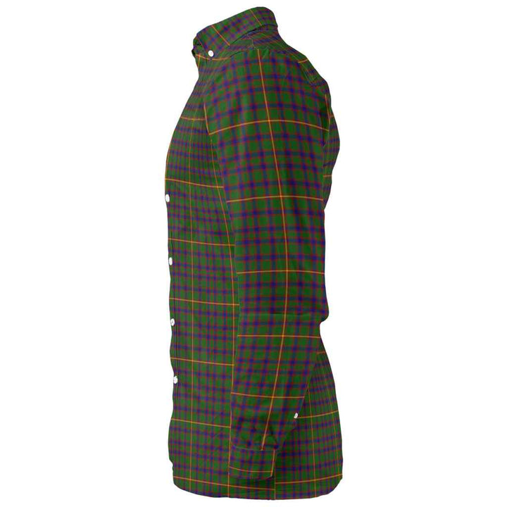 Scottish Hall Clan Tartan Long Sleeve Shirt Tartan Plaid