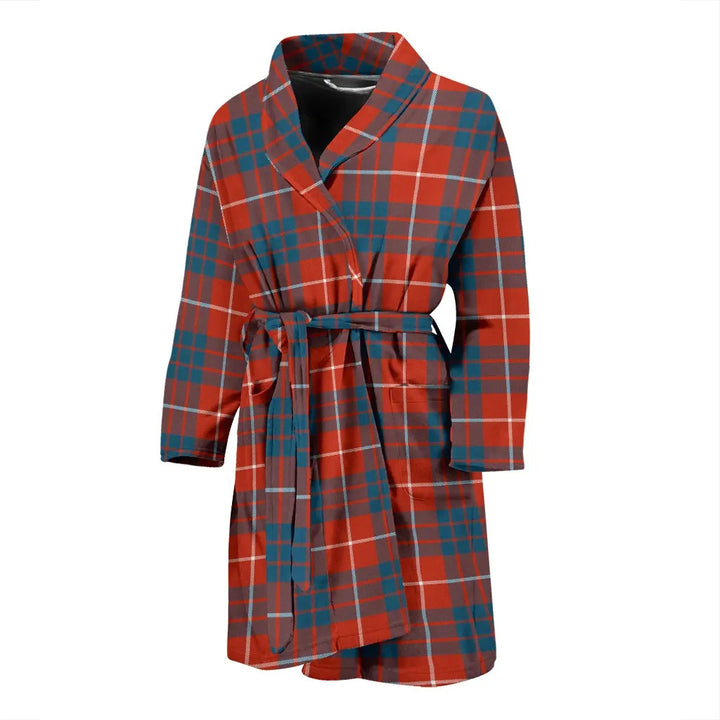 Scottish Hamilton Ancient Clan Tartan Bathrobe 2