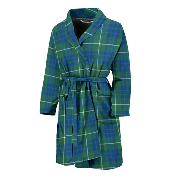 Scottish Hamilton Hunting Ancient Clan Tartan Bathrobe 2