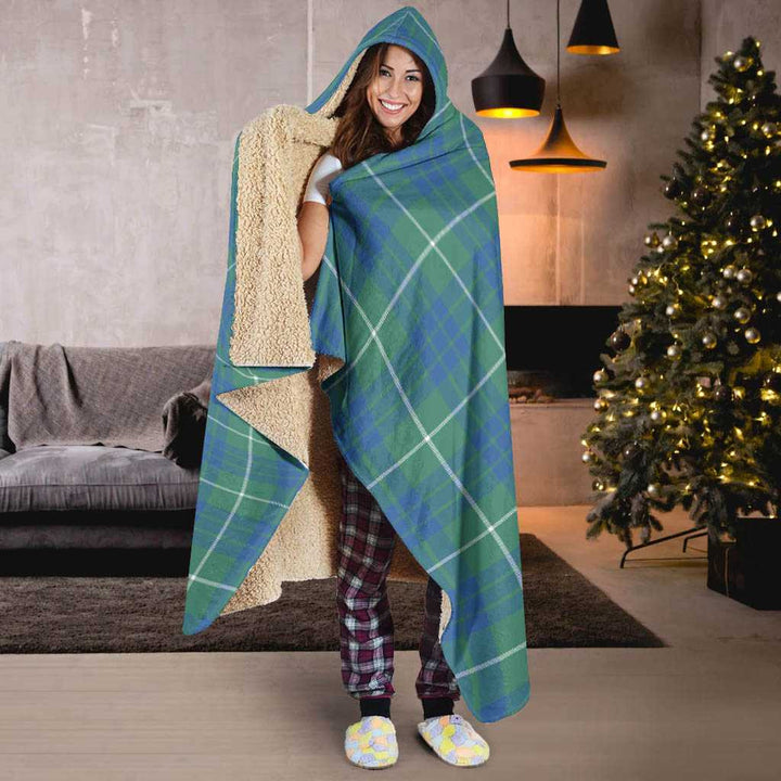Scottish Hamilton Hunting Ancient Clan Tartan Hooded Blanket Tartan Plaid 6