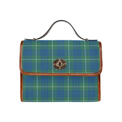 Scottish Hamilton Hunting Ancient Clan Tartan Waterproof Canvas Bag Tartan Plaid 1