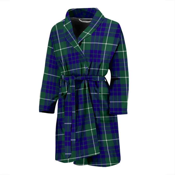 Scottish Hamilton Hunting Modern Clan Tartan Bathrobe 1