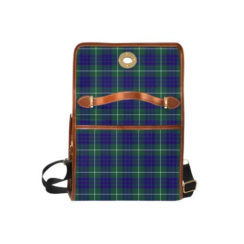 Scottish Hamilton Hunting Modern Clan Tartan Waterproof Canvas Bag Tartan Plaid 6