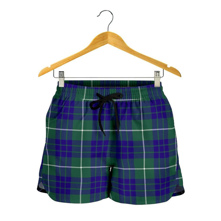 Scottish Hamilton Hunting Modern Clan Tartan Women Shorts