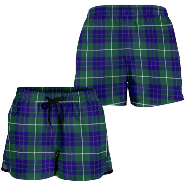 Scottish Hamilton Hunting Modern Clan Tartan Women Shorts