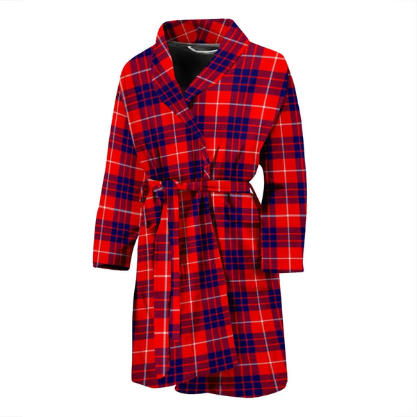 Scottish Hamilton Modern Clan Tartan Bathrobe 2