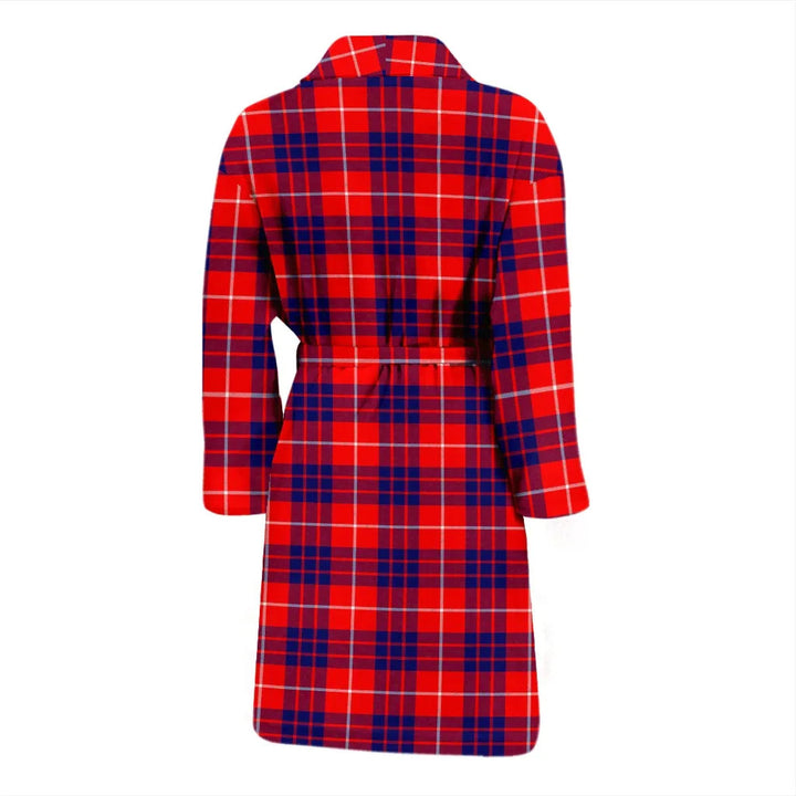 Scottish Hamilton Modern Clan Tartan Bathrobe 2