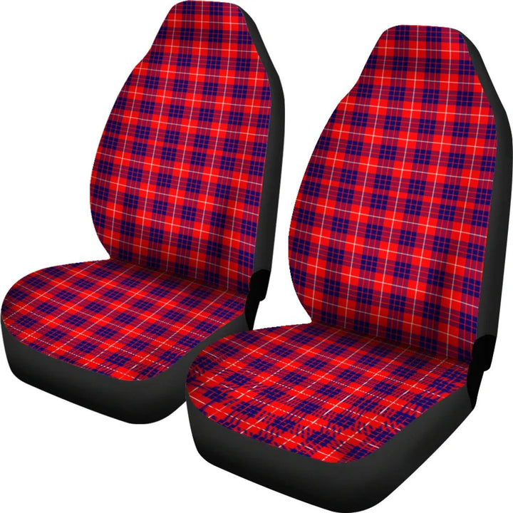 Scottish Hamilton Modern Clan Tartan Car Seat Covers 1