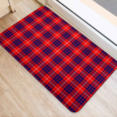 Scottish Hamilton Modern Clan Tartan Door Mat Tartan Plaid 2