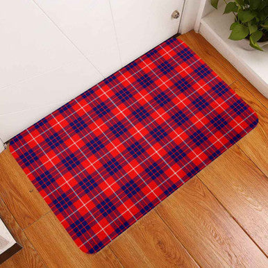 Scottish Hamilton Modern Clan Tartan Door Mat Tartan Plaid 3