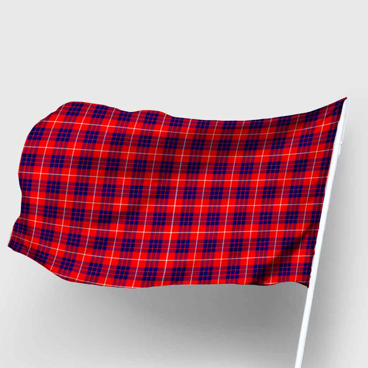 Scottish Hamilton Modern Clan Tartan Flag Parade Tartan Plaid 2
