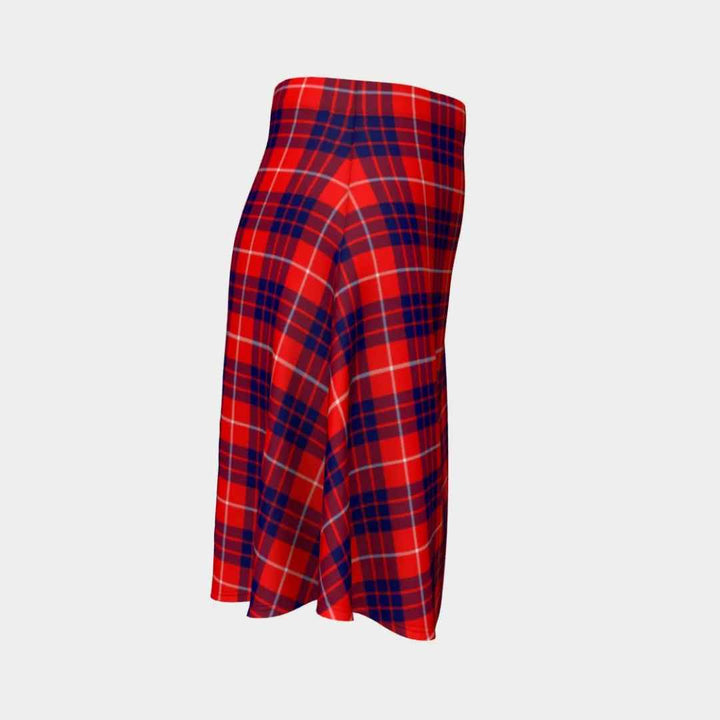 Scottish Hamilton Modern Clan Tartan Flare Skirt Tartan Plaid 3
