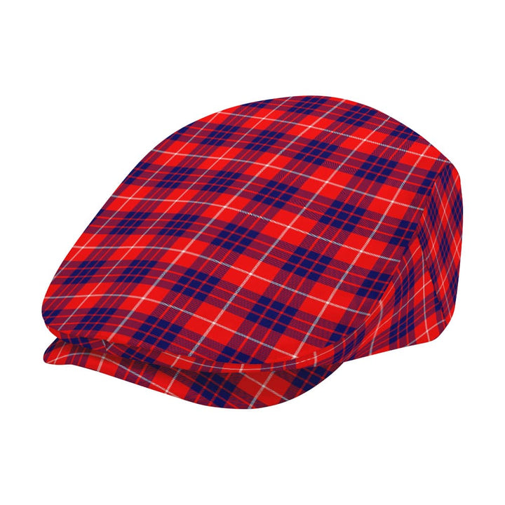 Scottish Hamilton Modern Clan Tartan Flat Cap Tartan Plaid 2