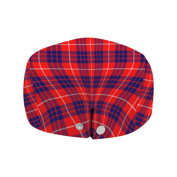 Scottish Hamilton Modern Clan Tartan Flat Cap Tartan Plaid 4