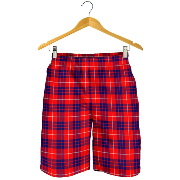 Scottish Hamilton Modern Clan Tartan Men's Shorts