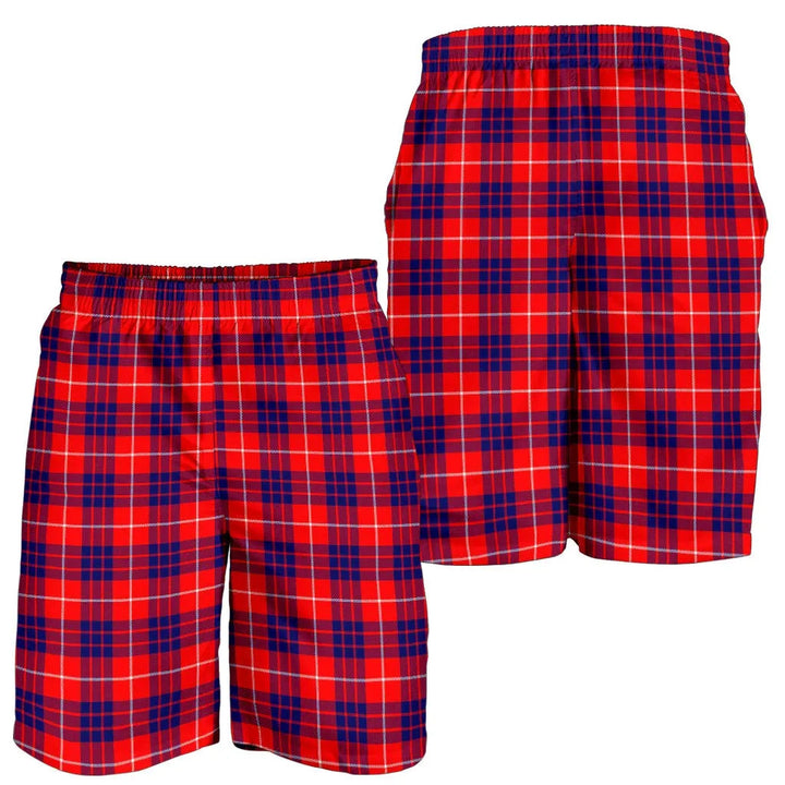 Scottish Hamilton Modern Clan Tartan Men's Shorts