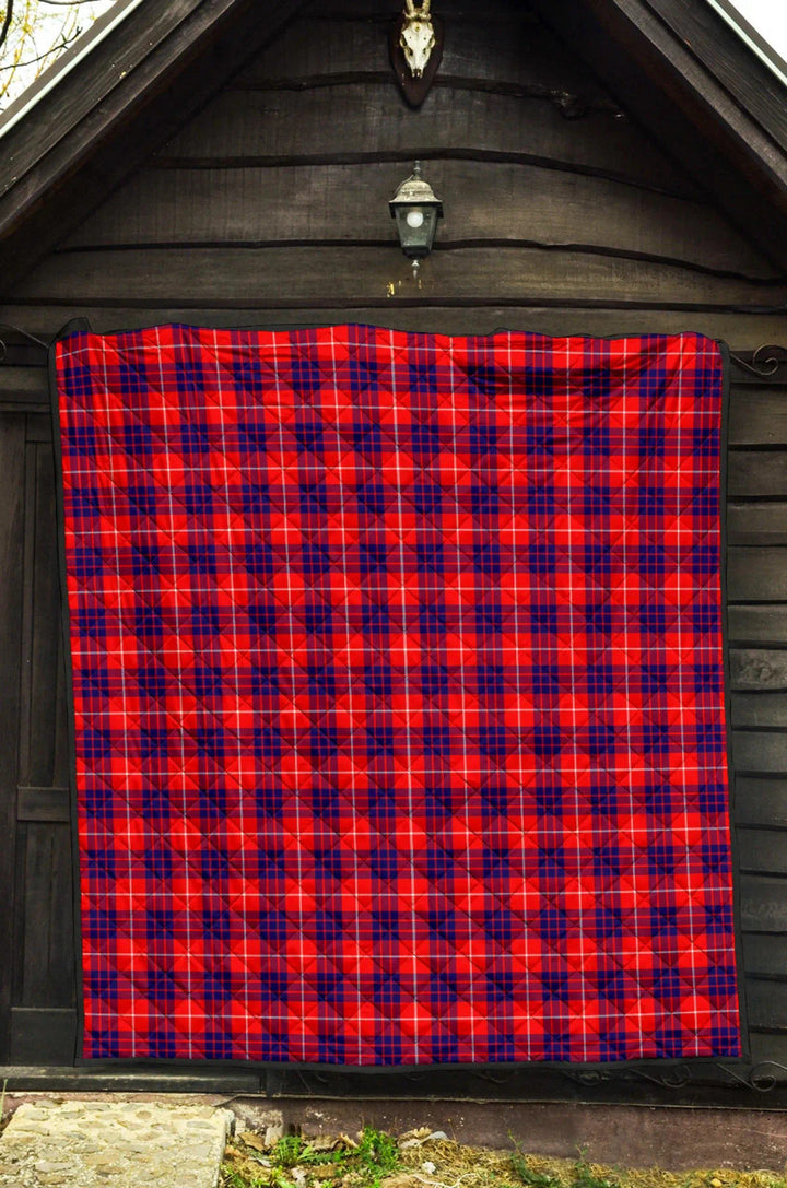 Scottish Hamilton Modern Clan Tartan Quilt Tartan Plaid 3