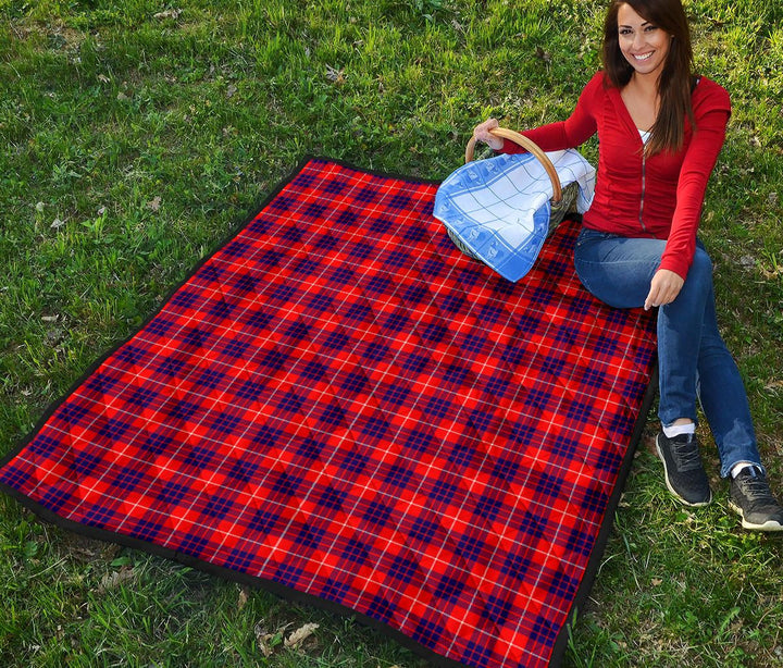 Scottish Hamilton Modern Clan Tartan Quilt Tartan Plaid 4