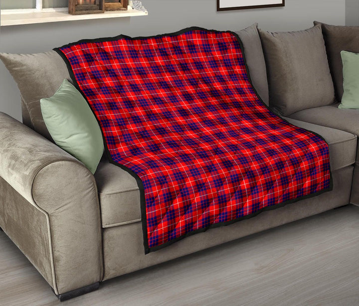 Scottish Hamilton Modern Clan Tartan Quilt Tartan Plaid 8