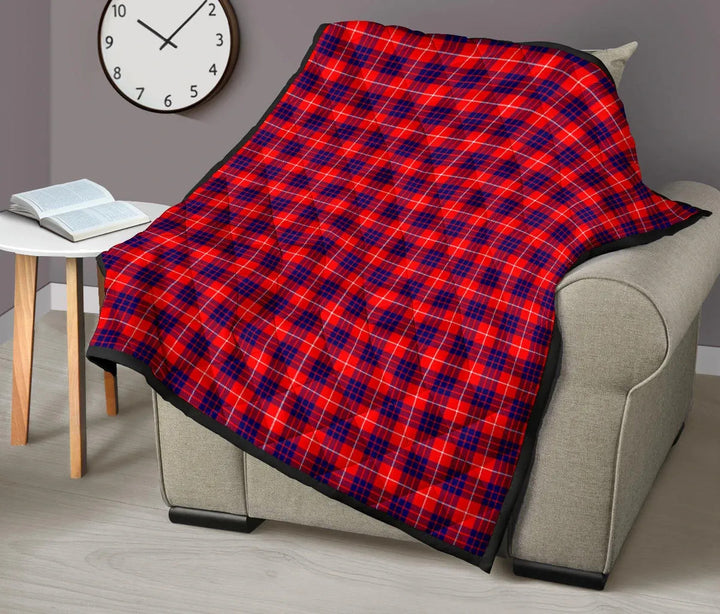 Scottish Hamilton Modern Clan Tartan Quilt Tartan Plaid 9