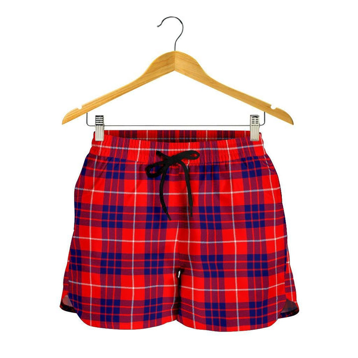 Scottish Hamilton Modern Clan Tartan Women Shorts