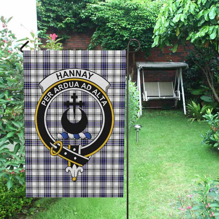 Scottish Hannay Clan Crest Tartan Garden Flag Tartan Plaid 2