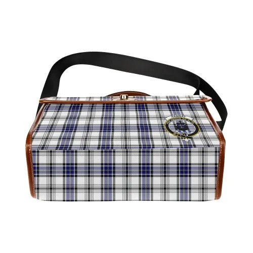Scottish Hannay Clan Crest Tartan Waterproof Canvas Bag Tartan Plaid 5