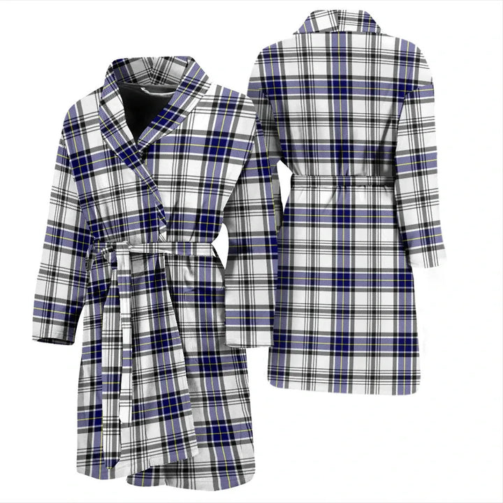 Scottish Hannay Modern Clan Tartan Bathrobe 3