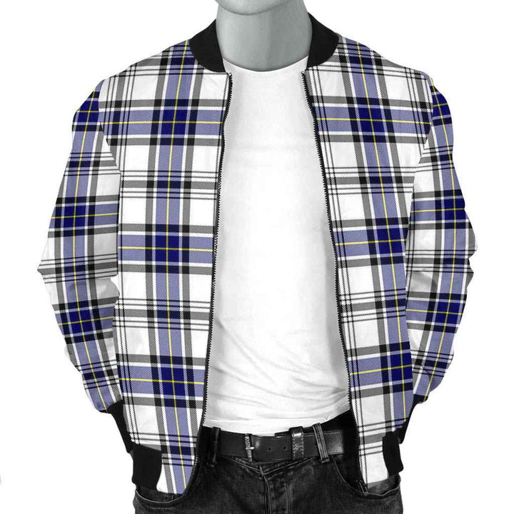 Scottish Hannay Modern Clan Tartan Bomber Jacket Tartan Plaid 2