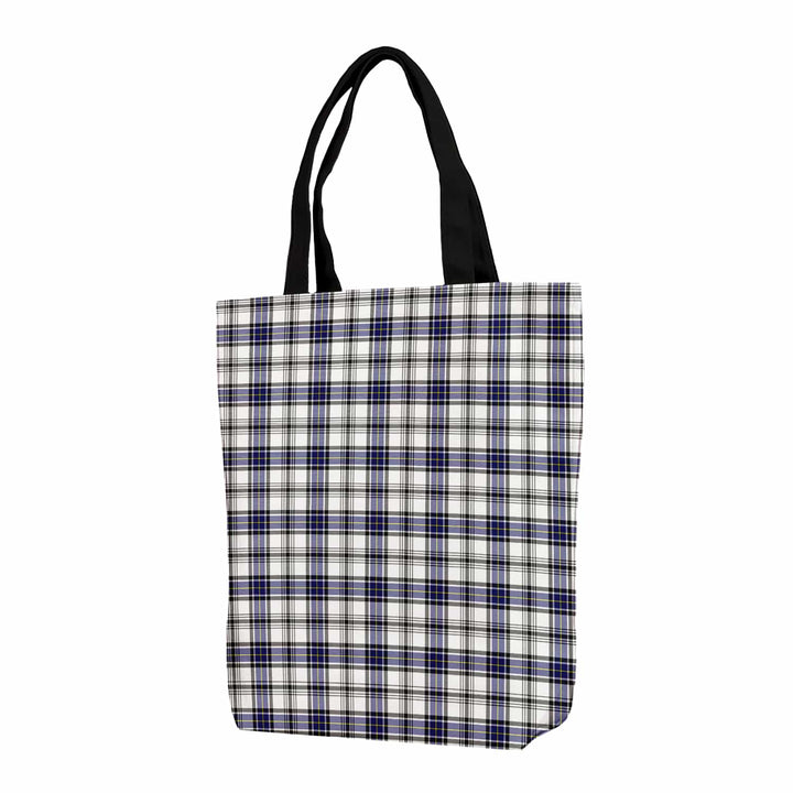 Scottish Hannay Modern Clan Tartan Canvas Bag With Shoulder Strap Tartan Plaid 1