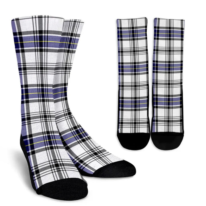 Scottish Hannay Modern Clan Tartan Crew Socks
