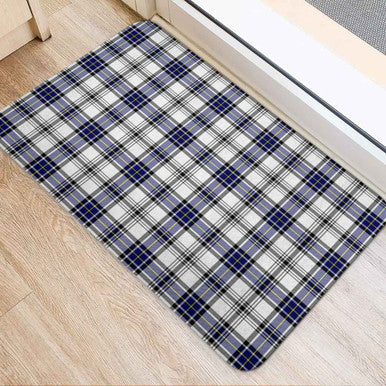 Scottish Hannay Modern Clan Tartan Door Mat Tartan Plaid 2