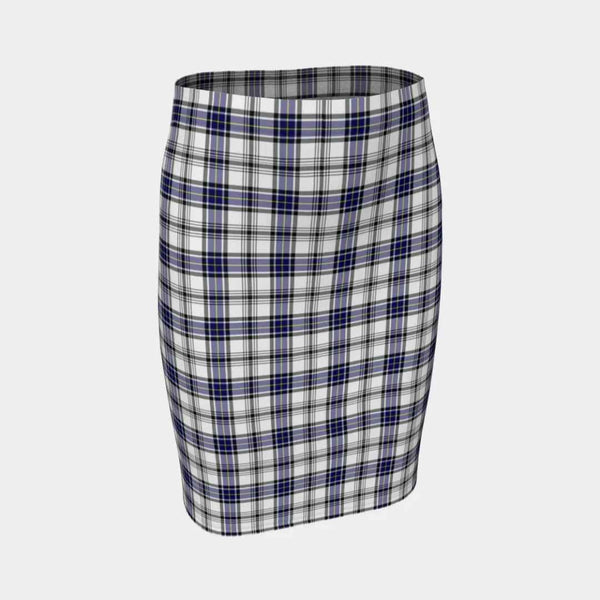 Scottish Hannay Modern Clan Tartan Fitted Skirt Tartan Plaid 1