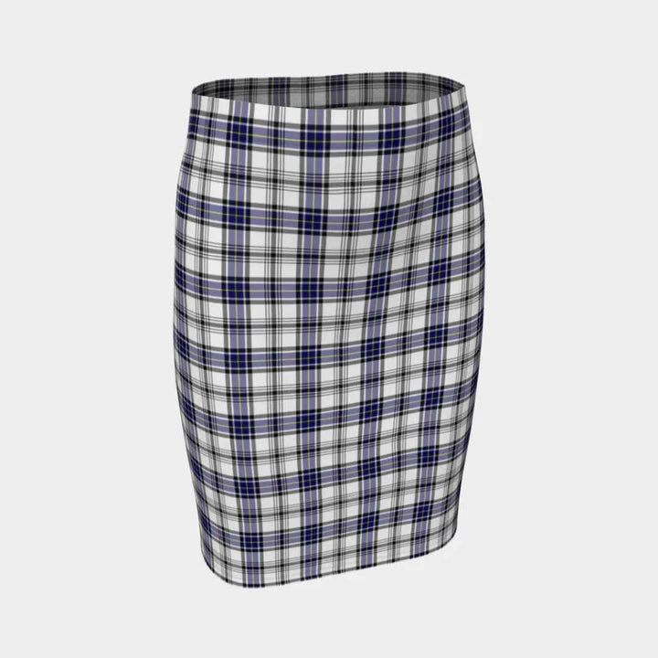 Scottish Hannay Modern Clan Tartan Fitted Skirt Tartan Plaid 1