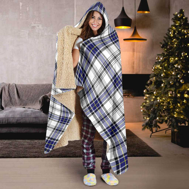 Scottish Hannay Modern Clan Tartan Hooded Blanket Tartan Plaid 6