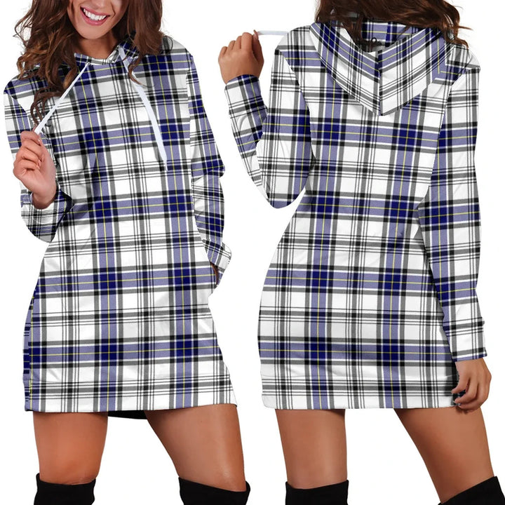 Scottish Hannay Modern Clan Tartan Hoodie Dress