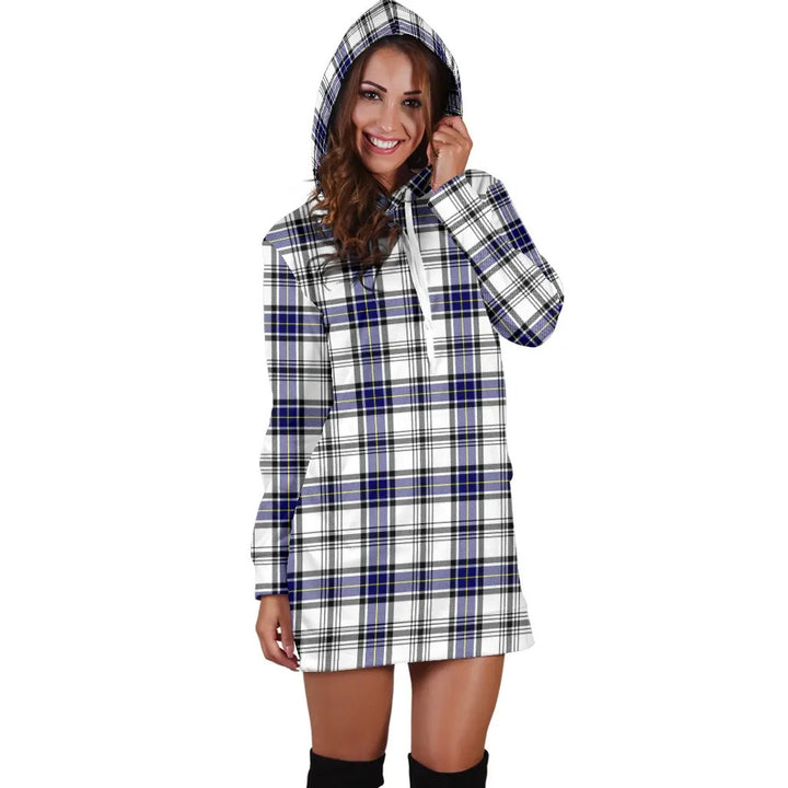 Scottish Hannay Modern Clan Tartan Hoodie Dress