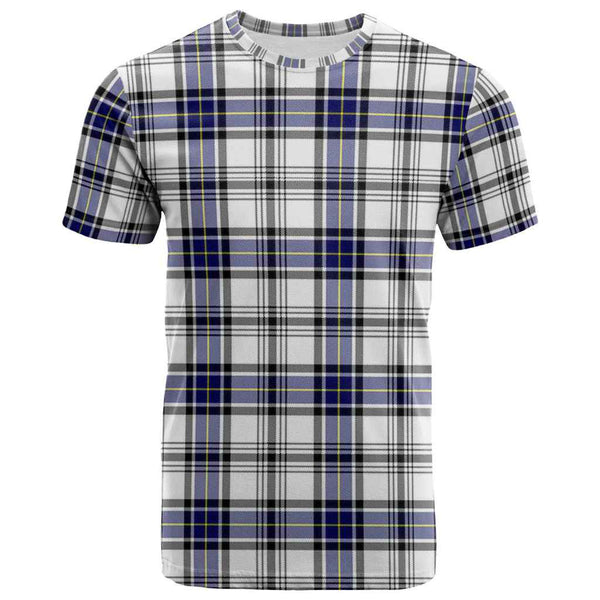 Scottish Hannay Modern Clan Tartan T-Shirt Front Side Tartan Plaid