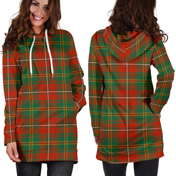Scottish Hay Ancient Clan Tartan Hoodie Dress