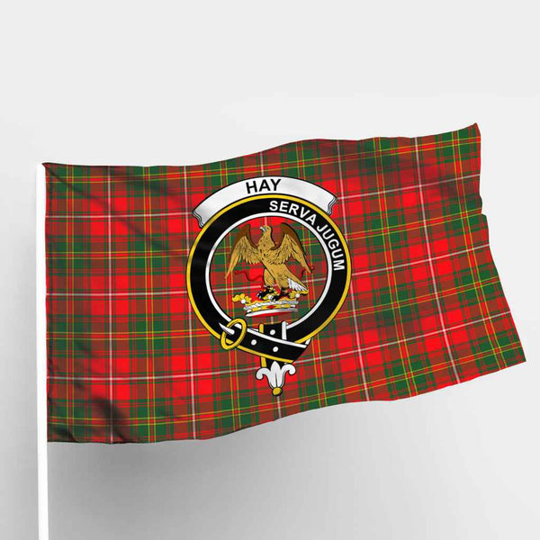 Scottish Hay Clan Crest Tartan Flag Parade Tartan Plaid 1